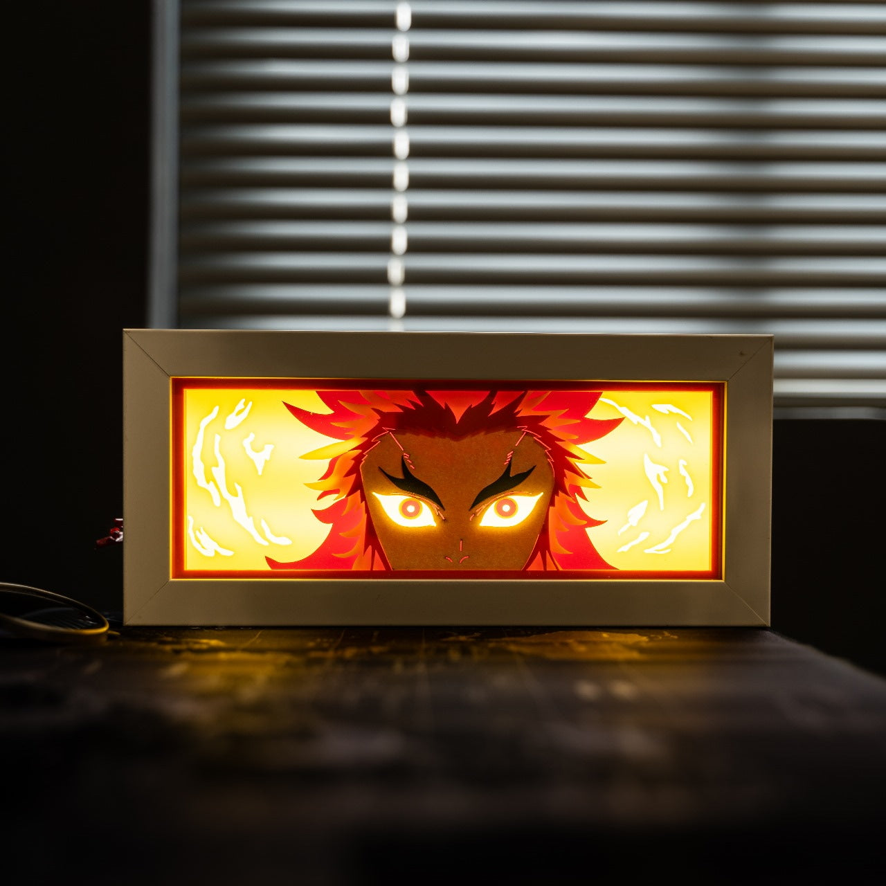 Rengoku Anime 3D Shadow / Light Box Night Lamp – artifym2m