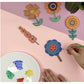 DIY Paint Kit for Kids Fridge Magnet Room Decor (Flowers)