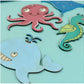 DIY Paint Kit for Kids Fridge Magnet Room Decor (Sea Creatures)