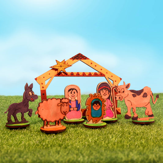 DIY Christmas Nativity Scene