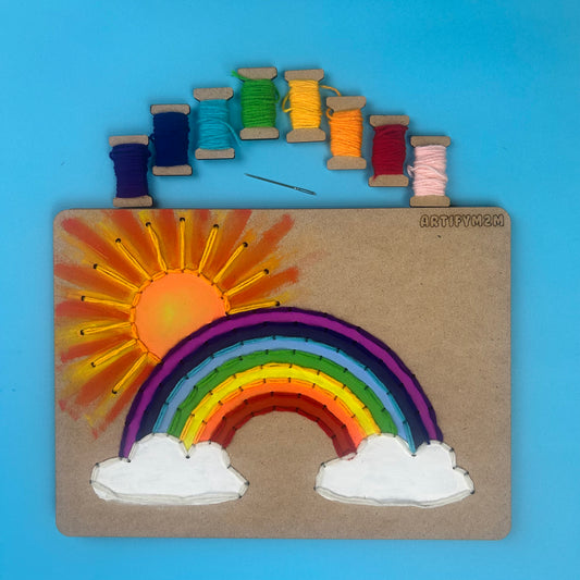 Rainbow Theme Sewing Kit