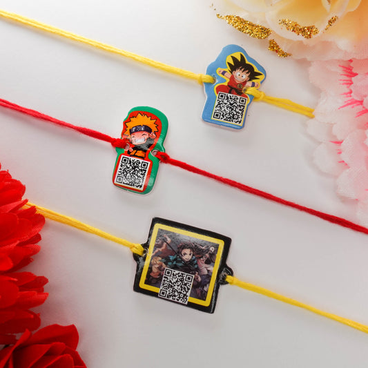 Anime | Kids Rakhi - QR Code