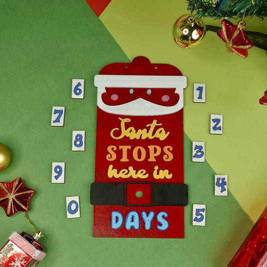 DIY Santa Countdown