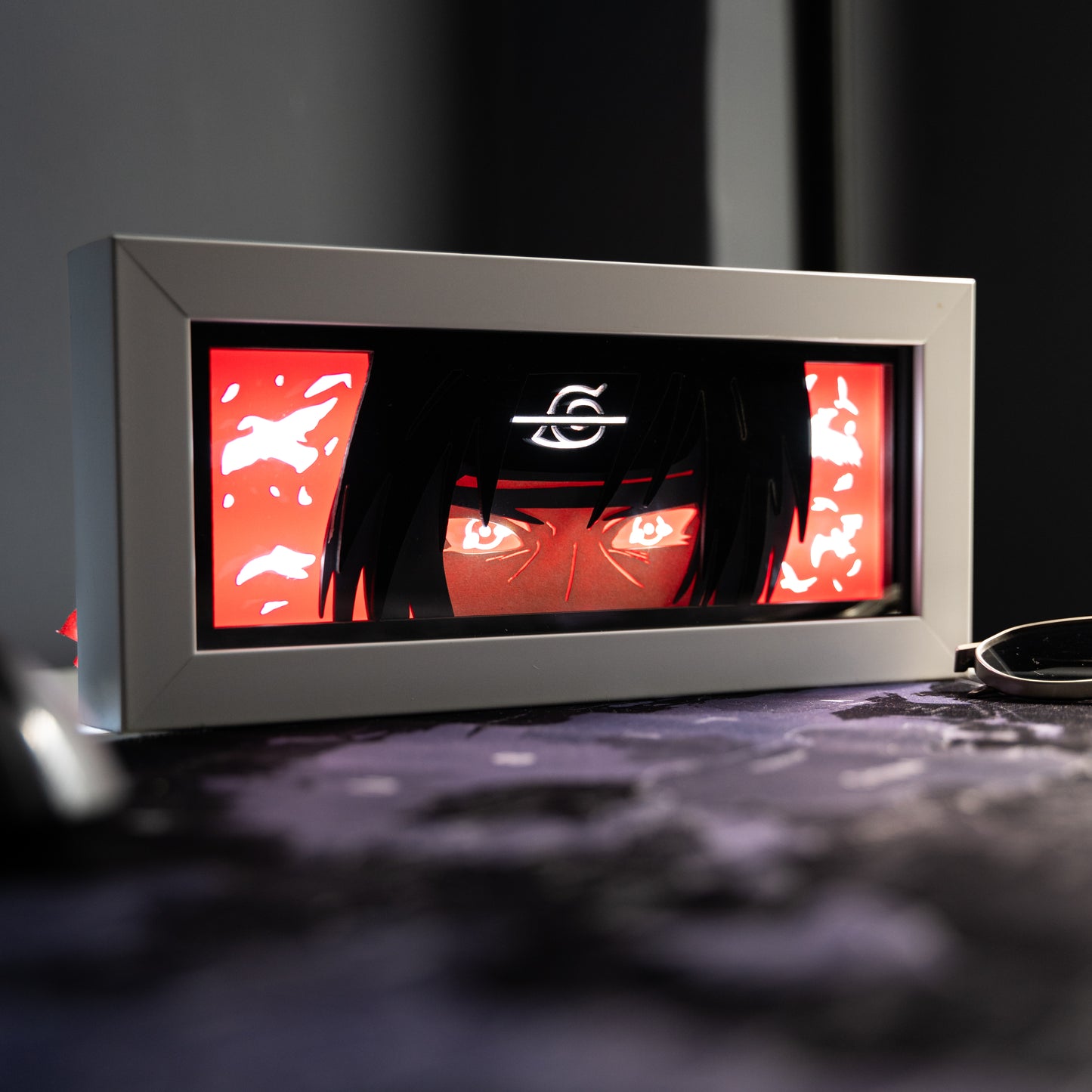 Itachi Uchiha Anime 3D Shadow / Light Box Night Lamp