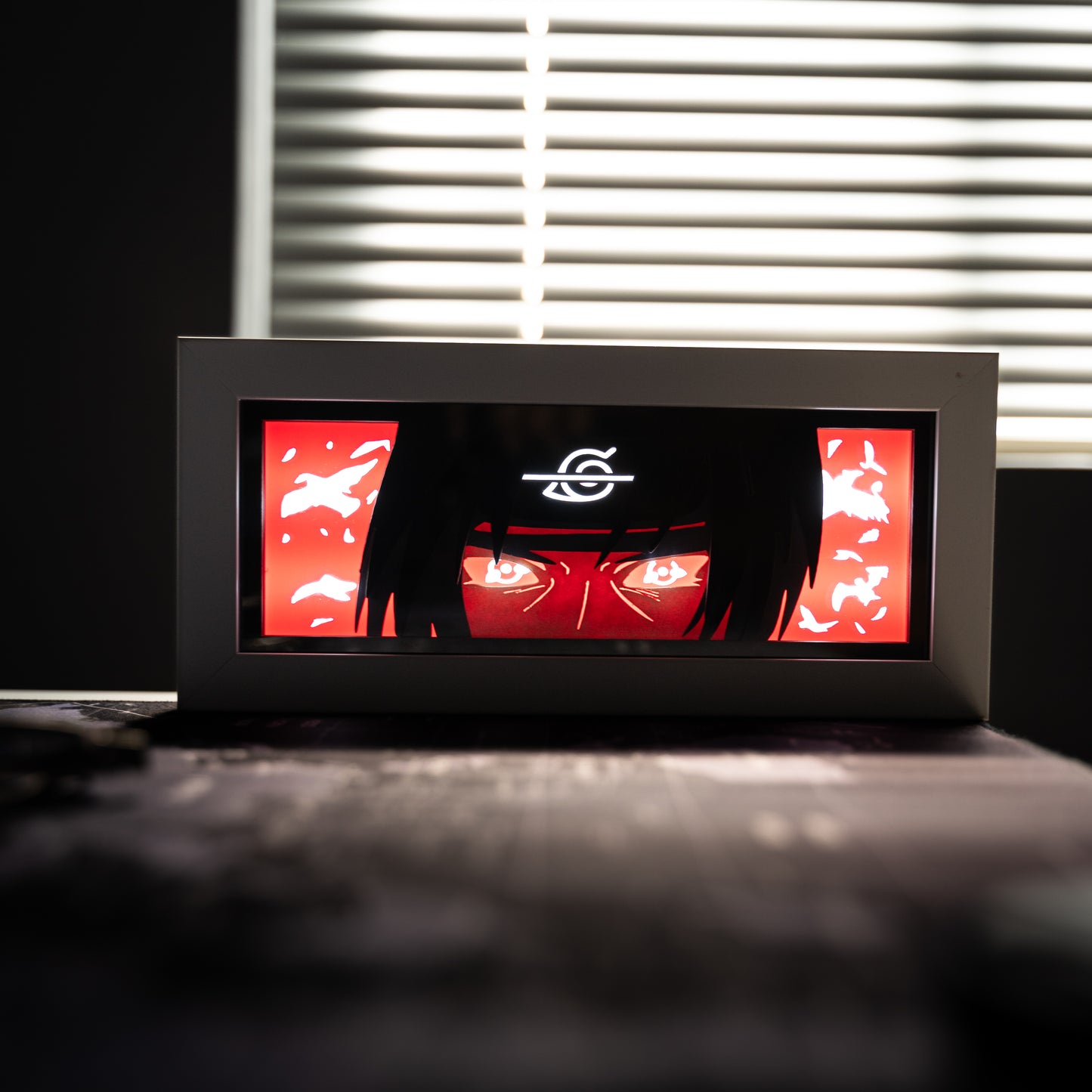 Itachi Uchiha Anime 3D Shadow / Light Box Night Lamp