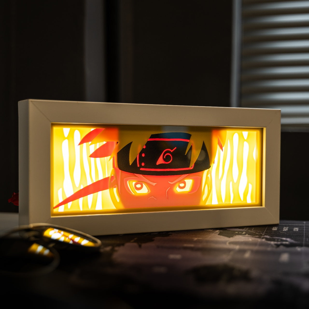 Naruto Anime 3D Shadow / Light Box Night Lamp