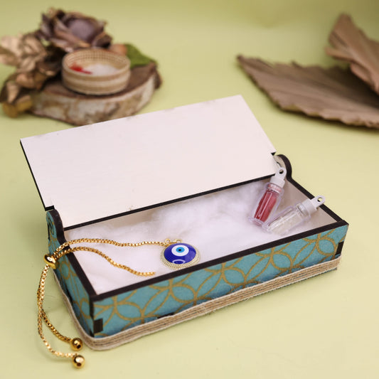 Evil Eye Round | Premium Rakhi