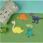 DIY Paint Kit for Kids Fridge Magnet Room Decor (Dinosaur)