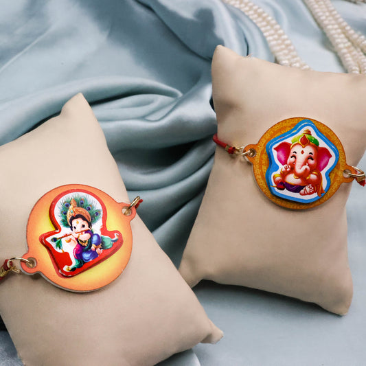 Baby Lord Ganesha| Kids Premium Rakhi