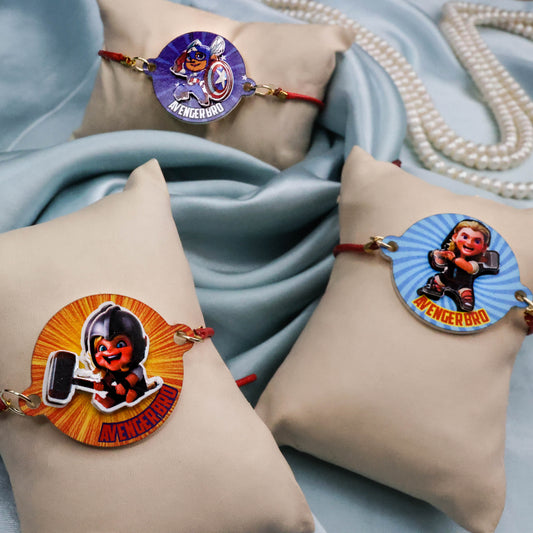 Avengers Bro | Kids Premium Rakhi