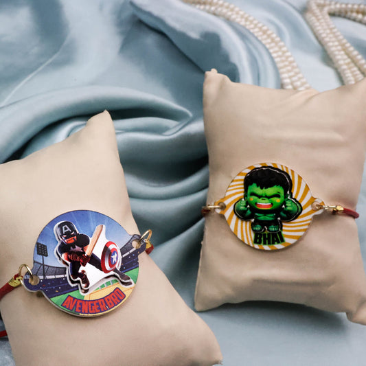 Avengers Bro, Bhai | Kids Premium Rakhi